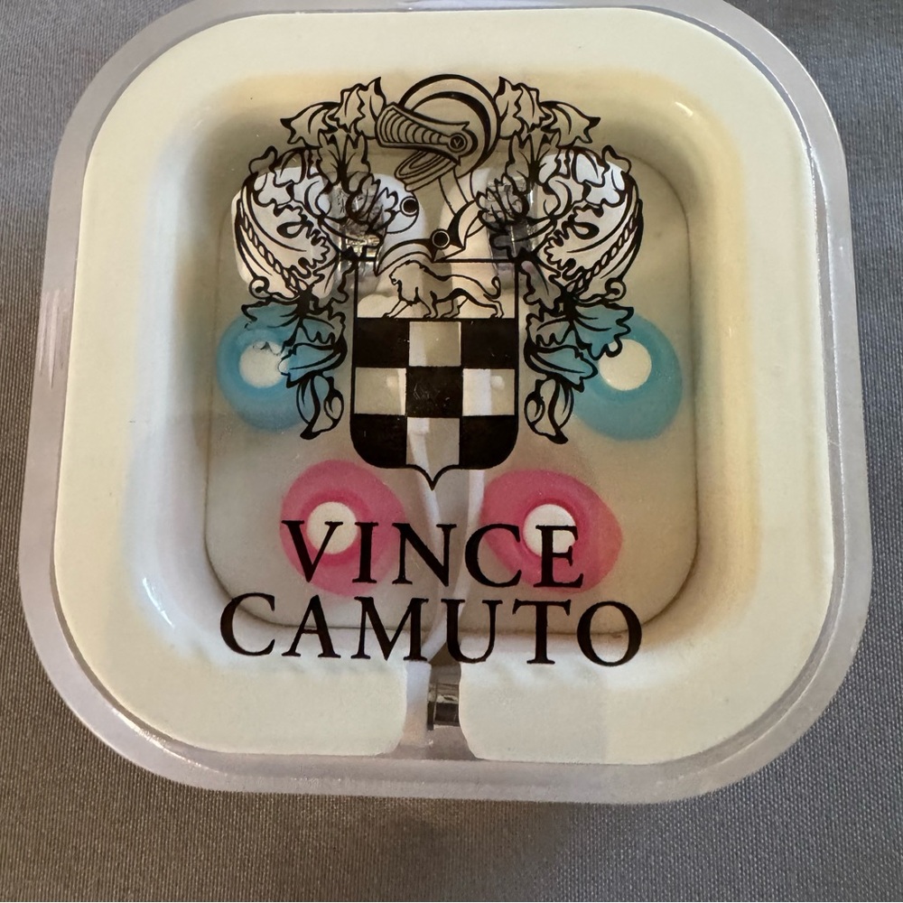 Vince Camuto Pink and Blue Earbuds New